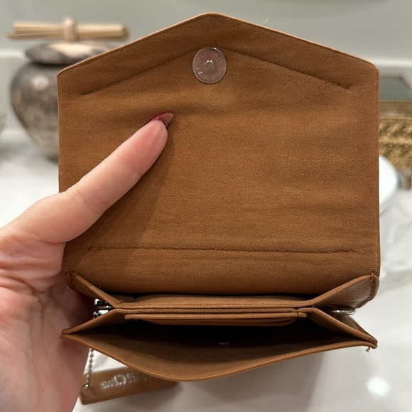 Se Osto - Perforated Leather Clutch/Pouch Bag, Missing Strap - Picture 12 of 17